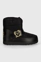 Love Moschino śniegowce JA24062G1LISB00A czarny AW24