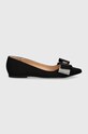Love Moschino balerini JA11011G1LIM0000 negru AW24