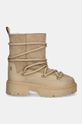 Tommy Hilfiger śniegowce REAL SHEARLING LACE-UP SNOWBOOT FW0FW08085 beżowy NC24