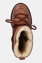 Sněhule Tommy Hilfiger REAL SHEARLING LACE-UP SNOWBOOT hnědá FW0FW08085