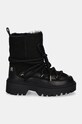 Tommy Hilfiger śniegowce REAL SHEARLING LACE-UP SNOWBOOT FW0FW08085 czarny NC24