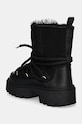 Boty Sněhule Tommy Hilfiger REAL SHEARLING LACE-UP SNOWBOOT FW0FW08085 černá