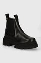Черевики Tommy Hilfiger COMBAT LEATHER LOW CHELSEA без утеплення чорний FW0FW08089