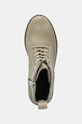 Σουέτ μπότες Tommy Hilfiger SUEDE MID HEEL LACEUP LOGOTAPE μπεζ FW0FW08090