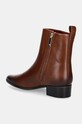 Взуття Шкіряні черевики Tommy Hilfiger LOW COWBOY FLAT LEATHER FW0FW08103 коричневий
