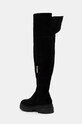 Взуття Замшеві чоботи Tommy Hilfiger SUEDE OVER-THE-KNEE BOOT FW0FW08159 чорний