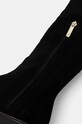 Замшеві чоботи Tommy Hilfiger SUEDE OVER-THE-KNEE BOOT чорний FW0FW08159