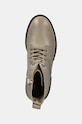 Tommy Hilfiger botki skórzane BICOLOR LEATHER LACE-UP beżowy FW0FW08160