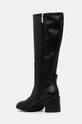 Obuća Kožne čizme Tommy Hilfiger TH CHAIN LEATHER LONG BOOT FW0FW08182 crna