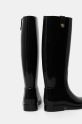 Scarpe Tommy Hilfiger stivali di gomma TH STUD RUBBER LONG RAINBOOT FW0FW08185 nero