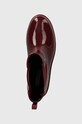Gumijasti škornji Tommy Hilfiger FLAG RAINBOOT bordo FW0FW08213