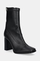 Черевики Tommy Hilfiger PARTY LEATHER SOCK HEEL BOOTIE без утеплення чорний FW0FW08250