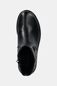 Tommy Hilfiger botki skórzane TH CHAIN LEATHER LOW BOOTIE czarny FW0FW08251