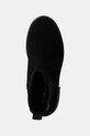 Замшеві черевики Tommy Hilfiger MINIMAL SUEDE CHELSEA FLAG чорний FW0FW08303