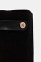 Obuv Kožené čižmy Tommy Hilfiger TH STUD LEATHER MIX LONG BOOT FW0FW08341 čierna