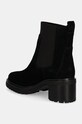 Обувь Замшевые ботинки Tommy Hilfiger FLAG MID HEEL SUEDE CHELSEA FW0FW08429 чёрный