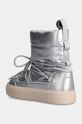 Obuwie Tommy Hilfiger śniegowce LACE-UP METALLIC SNOWBOOT FW0FW08442 srebrny