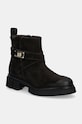 Замшевые ботинки Tommy Hilfiger BIKER BRUSHED SUEDE замш коричневый FW0FW08454