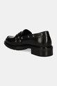 Încălțăminte Tommy Hilfiger mocasini de piele NAUTICAL EYELETS LEATHER LOAFER FW0FW08148 negru