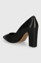 Încălțăminte Tommy Hilfiger pantofi de piele BLOCK HEEL POINTED PUMP LEATHER FW0FW08149 negru