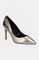 Tommy Hilfiger stilettos de piele PARTY POINTED METALLIC PUMP subțire aur FW0FW08156