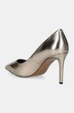 Încălțăminte Tommy Hilfiger stilettos de piele PARTY POINTED METALLIC PUMP FW0FW08156 aur