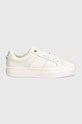 Шкіряні кросівки Tommy Hilfiger ESSENTIAL VULC SNEAKER MONOGRAM FW0FW07945 білий AW24