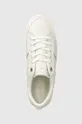 biały Tommy Hilfiger sneakersy skórzane ESSENTIAL VULC SNEAKER MONOGRAM
