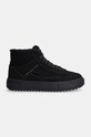 Замшевые кроссовки Tommy Hilfiger SUEDE VULC WINTER SNEAKER HI FW0FW08108 чёрный NC24