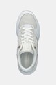Шкіряні кросівки Tommy Hilfiger CHUNKY RUNNER бежевий FW0FW08130