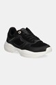 Tommy Hilfiger sneakers din piele CHUNKY RUNNER piele întoarsă negru FW0FW08130