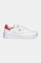 Kožené sneakers boty Tommy Hilfiger ESSENTIAL BASKET SNEAKER FW0FW08261 béžová NC24
