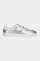 Шкіряні кросівки Tommy Hilfiger TH HERITAGE SNEAKER METALLICS FW0FW08344 срібний NC24