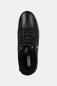 Kožené tenisky Tommy Hilfiger ESSENTIAL PLATFORM SNEAKER FUR čierna FW0FW08349