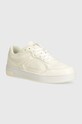 Кросівки Calvin Klein Jeans BASKET CUPSOLE LOW MIX IN MTL синтетичний бежевий YW0YW01462