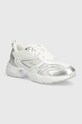 Кросівки Calvin Klein Jeans RETRO TENNIS LOW LACE MH ML MTL синтетичний білий YW0YW01463