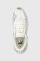 Кросівки Calvin Klein Jeans RETRO TENNIS LOW LACE MH ML MTL білий YW0YW01463