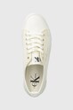 Calvin Klein Jeans tenisi BOLD VULC FLATF LOW LACE MIX MTL alb YW0YW01465