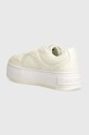Încălțăminte Calvin Klein Jeans sneakers BOLD PLATF LOW LACE MIX IN MTL YW0YW01471 bej