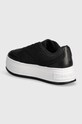 Взуття Кросівки Calvin Klein Jeans BOLD PLATF LOW LACE MIX IN MTL YW0YW01471 чорний
