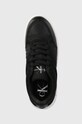 Αθλητικά Calvin Klein Jeans BOLD PLATF LOW LACE MIX IN MTL μαύρο YW0YW01471