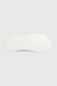 Calvin Klein Jeans sneakers din piele VULC FLATFORM LACEUP LTH YW0YW01474 alb