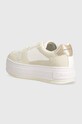 Взуття Кросівки Calvin Klein Jeans BOLD PLATF LOW LACE MIX NBS MTR YW0YW01482 бежевий