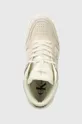 beżowy Calvin Klein Jeans sneakersy BASKET CUPSOLE HIGH MIX ML MTR