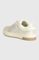 Boty Sneakers boty Calvin Klein Jeans BASKET CUPSOLE LOW MIX ML MTR YW0YW01490 béžová