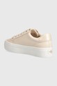 Obuwie Calvin Klein Jeans sneakersy BOLD VULC FLATF LOW MIX ML MTR YW0YW01492 beżowy