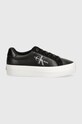 Calvin Klein Jeans sneakers BOLD VULC FLATF LOW MIX ML MTR YW0YW01492 nero AW24