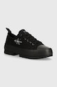 Calvin Klein Jeans tenisówki LUGGED HYBRID LACEUP ML MTR Planet friendly czarny YW0YW01505