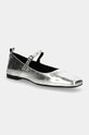Шкіряні балетки Vagabond Shoemakers DELIA срібний 5307.483.79