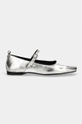 Vagabond Shoemakers ballerine in pelle DELIA 5307.483.79 argento AW24